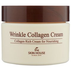 Антивіковий крем для обличчя з колагеном, Wrinkle Collagen Cream, The Skin House, 50 мл - фото