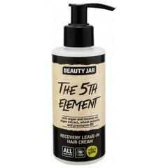 Восстанавливающий несмываемый крем для волос "The 5th Element", Recovery Leave-In Hair Cream, Beauty Jar, 150 мл - фото