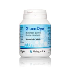 Комплекс для підтримки рівня цукру, GlucoDyn, Metagenics, 90 таблеток - фото