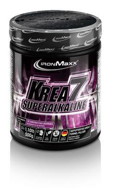 Креатин, Krea7 Superalkaline Powder, Iron Maxx, вкус киви, 500 г - фото
