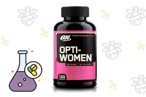 Комплекс витаминов и минералов для женщин Optimum Nutrition Opti-Women