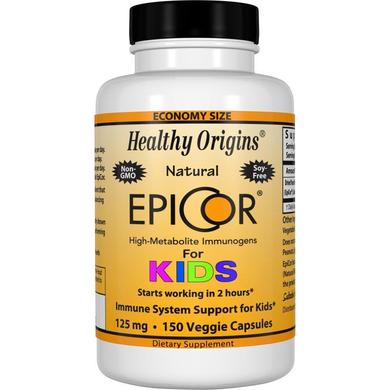 Эпикор для дітей, EpiCor for Kids, Healthy Origins, 125 мг, 150 капсул - фото