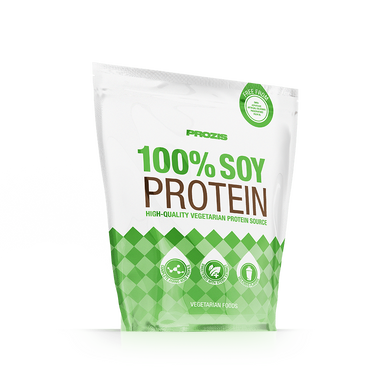 Соевый протеин, 100% Soy Protein, банан, Prozis, 900 г - фото
