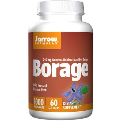 Масло огірочника (Borage), Jarrow Formulas, 60 капсул - фото