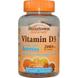 Вітамін Д3, Vitamin D3, Sundown Naturals, 2000 МО, апельсин, лимон, 90 жувальних цукерок, фото – 1