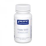 Фолат, Folate, Pure Encapsulations, 1000 мг, 90 капсул, фото