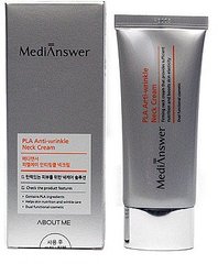 Лифтинг-крем для шеи, MediAnswer PLA Anti-Wrinkle Neck Cream, About Me, 120 мл - фото