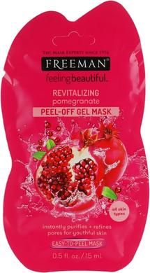 Маска-плівка для обличчя "Гранат", Feeling Beautiful Mask, Freeman, 15 мл - фото