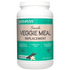 Заменитель питания, Veggie Meal Replacement, MRM, вкус ваниль, 1361 г - фото