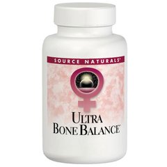 Иприфлавон, Ultra Bone Balance, Source Naturals, 120 таблеток - фото