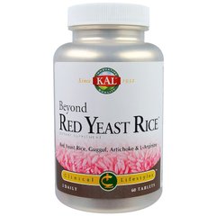 Beyond червоний дріжджовий рис, Kal, 60 таблеток - фото