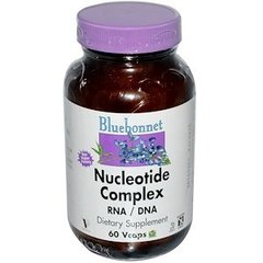 Нуклеиновые кислоты (комплекс), RNA / DNA, Bluebonnet Nutrition, 60 капсул - фото