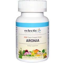 Аронія, Aronia, Eclectic Institute, 450 мг, 90 капсул - фото