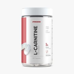 Жиросжигатель, L-Carnitine, Prozis 1500 мг, 60 капсул - фото