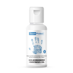 Антисептик гель для дезінфекції рук, Touch Protect, 30 мл - фото