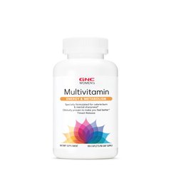 Витамины для женщин, Women's Multivitamin, Energy & Metabolism, Gnc, 180 каплет - фото