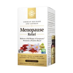 Поддержка при менопаузе, Menopause Relief, Solgar, 30 мини- таблеток - фото
