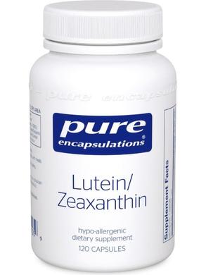 Лютеин/Зеаксантин, Lutein/Zeaxanthin, Pure Encapsulations, 120 капсул - фото