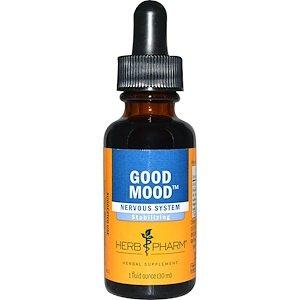 Поддержка настроения, Good Mood, Herb Pharm, смесь трав, 30 мл - фото