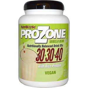 Рисовий протеїн напій, Prozone, NutriBiotic, 637.5 грам - фото