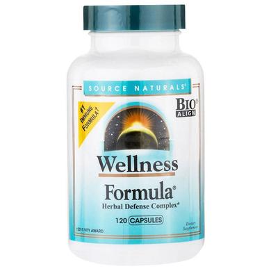 Иммунная защитная формула, Wellness Formula, Source Naturals, 120 капсул - фото