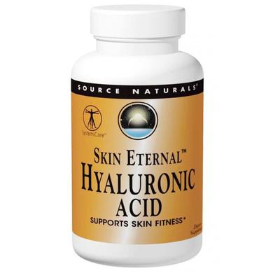 Гиалуроновая кислота, Hyaluronic Acid, Source Naturals, 50 мг, 120 таблеток - фото