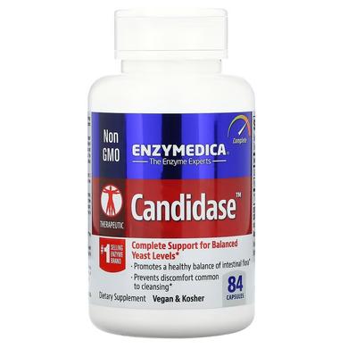Кандида (Candidase), Enzymedica, 84 капсулы - фото