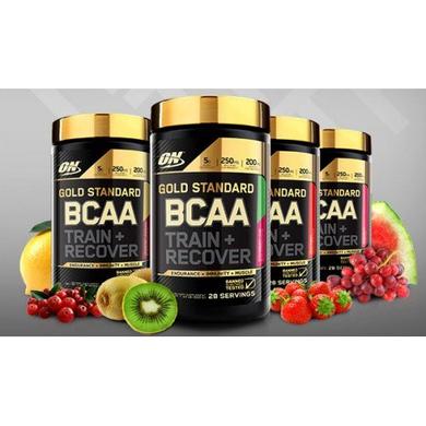 BCAA Train + Recover, фруктовий пунш, Optimum Nutrition, 280 г - фото