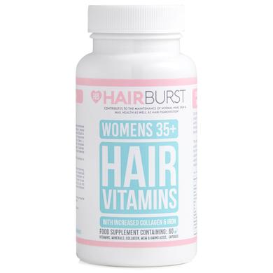 Вітаміни для волосся, Hair Vitamins for Women +35, HairBurst, 60 капсул - фото