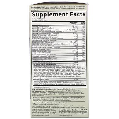 Вітаміни для вагітних, Vitamin Code Raw Prenatal, Garden of Life, 90 капсул - фото