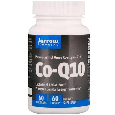 Коензим Q10 (Co-Q10), Jarrow Formulas, 60 мг, 60 капсул - фото