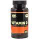 Вітамін D 5000 МО, Optimum Nutrition, 200 капсул, фото – 1