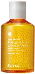 Сплеш-маска для сяйва "Енергія. Цитрус і мед", Patting Splash Mask Energy Yellow Citrus & Honey, Blithe, 150 мл - фото