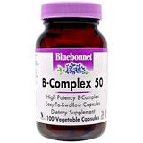 Комплекс В-50, B-Complex 50, Bluebonnet Nutrition, 100 капсул, фото