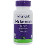 Мелатонін, Melatonin TR, Natrol, 3 мг, 100 таблеток, фото