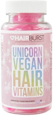 Вітаміни для росту волосся, Unicom Vegan Hair Vitamins, HairBurst, 60 капсул - фото