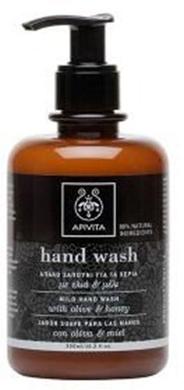 Засіб для миття рук з оливою і медом, Apivita, 300 мл - фото
