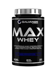 Протеин, Max Whey, Galvanize Nutrition, вкус двойной шоколад, 900 г - фото
