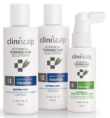 Система інтенсивна для тонкого натуральних волосся CliniScalp, Joico, 100мл + 100мл + 50мл - фото