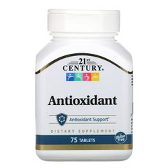 Антиоксидант, Antioxidant, 21st Century, 75 таблеток - фото
