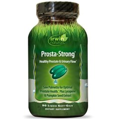 Здоровье простаты, Prosta-Strong, Irwin Naturals, 90 гелевых капсул - фото