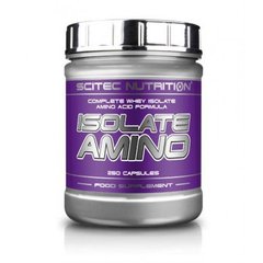 Аминокислотный комплекс, Isolate Amino, Scitec Nutrition , 250 капсул - фото
