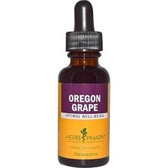 Виноград орегонський, екстракт, Oregon Grape, Herb Pharm, 30 мл - фото