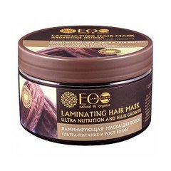 Маска для волос ламинированная ультра-питание и рост, EO Laboratorie, 250 мл - фото