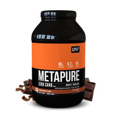 Протеин, Metapure ZC Isolate, Qnt, вкус бельгийский шоколад, 908 г - фото