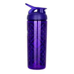 Шейкер Sleek c кулькою, Blender Bottle, Purple Tratan Plaid, 820 мл - фото