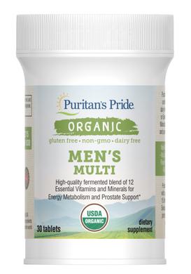 Мультивітаміни для чоловіків, Men's Multivitamin, Puritan's Pride, 30 таблеток - фото