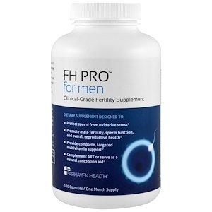 Репродуктивне здоров'я чоловіків, Clinical Grade Fertility Supplement, Fairhaven Health, 180 капсул - фото