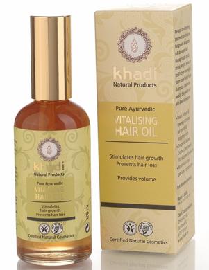 Аюрведичне масло для відновлення волосся, життєвої сили і росту, Khadi, 100 мл - фото