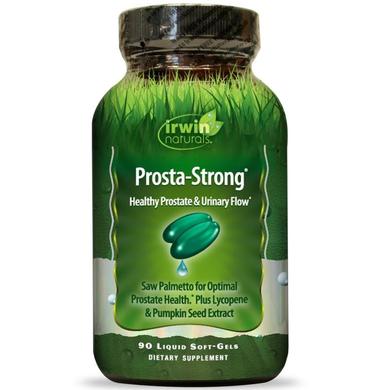 Здоров'я простати, Prosta-Strong, Irwin Naturals, 90 гелевих капсул - фото